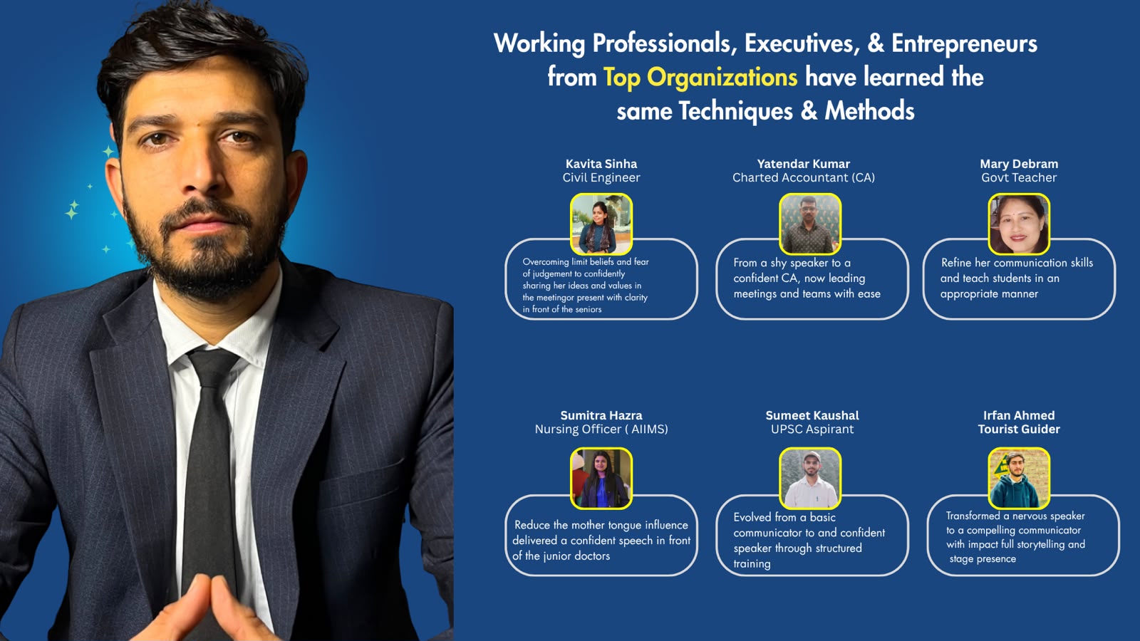 MD Salman with Speak & Grow client success stories